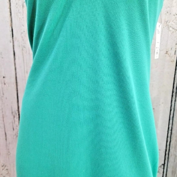 Women's XXL Nine West Light Teal Halter Beach Mexico Vacation Summer Dress NEW - Picture 3 of 15